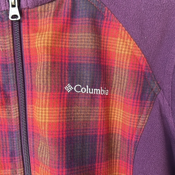 Like new Columbia fleece zip up hoodie - Picture 2 of 5